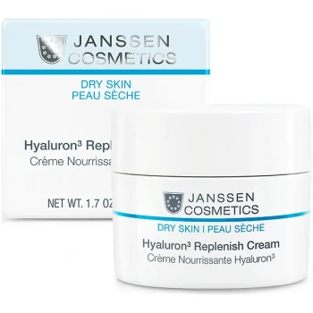 Janssen Cosmetics Hyaluron³ Replenish Cream | Восстанавливающий крем с гиалуроновой кислотой, 50 мл
