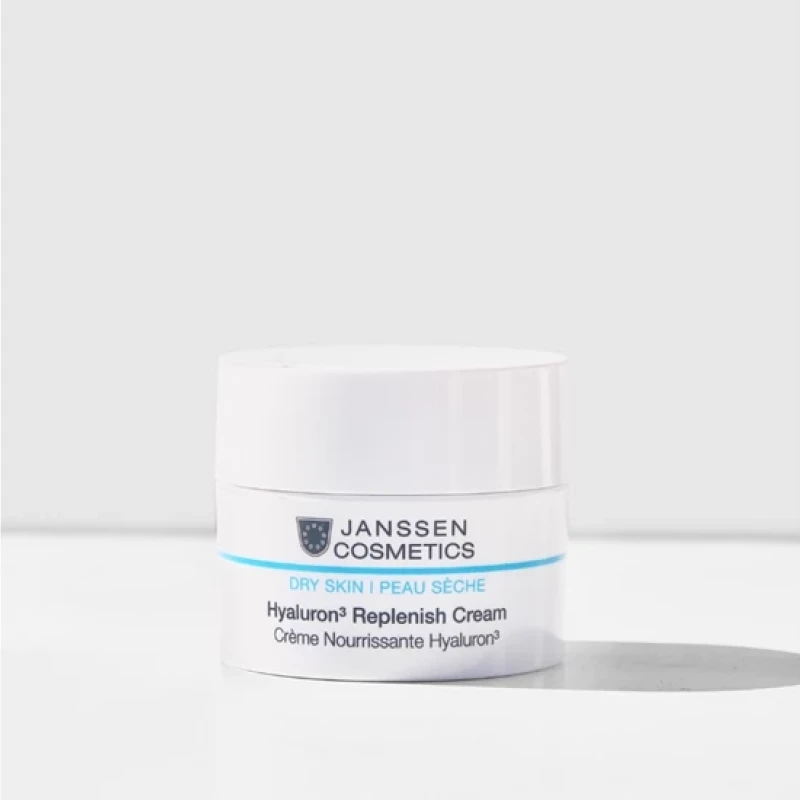 Janssen Cosmetics Hyaluron³ Replenish Cream | Atstatomas kremas su hialurono rūgštimi, 50 ml