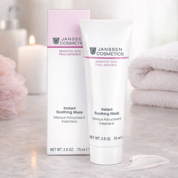 Janssen Cosmetics Instant Soothing Mask | Интенсивно успокаивающая маска для лица, 75 мл