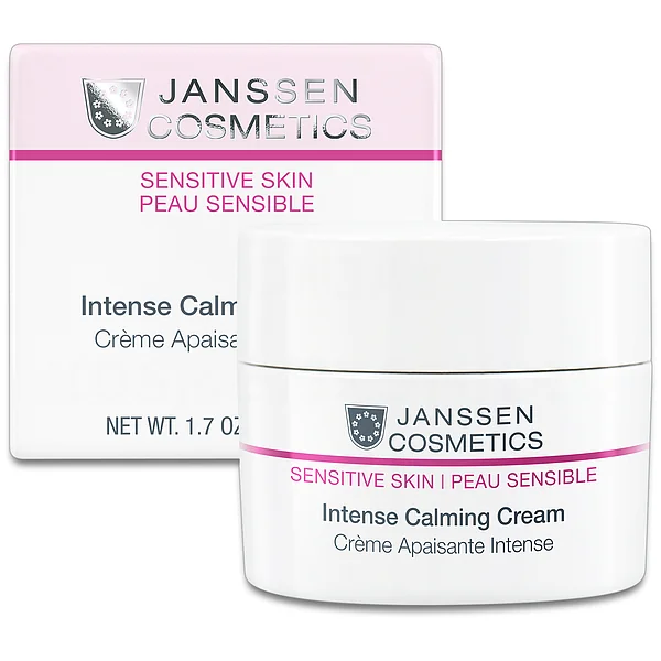 Janssen Cosmetics Intense Calming Cream | Intensyviai raminantis kremas jautriai odai, 50 ml
