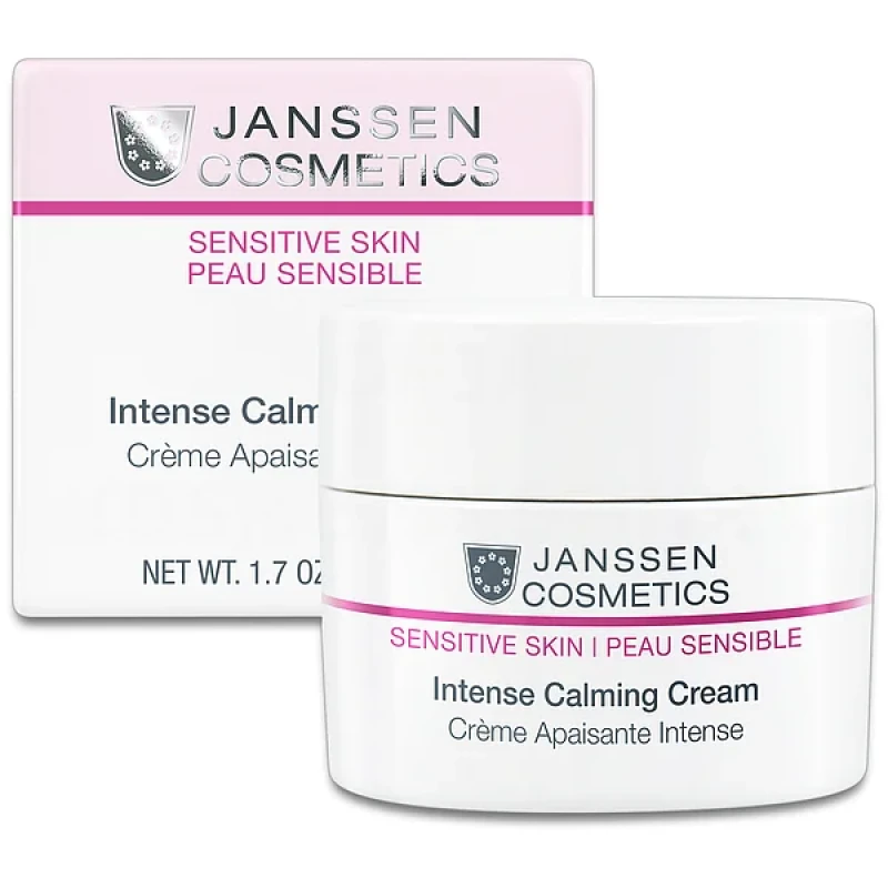 Janssen Cosmetics Intense Calming Cream | Интенсивно Успокаивающий Крем для Чувствительной Кожи, 50 мл