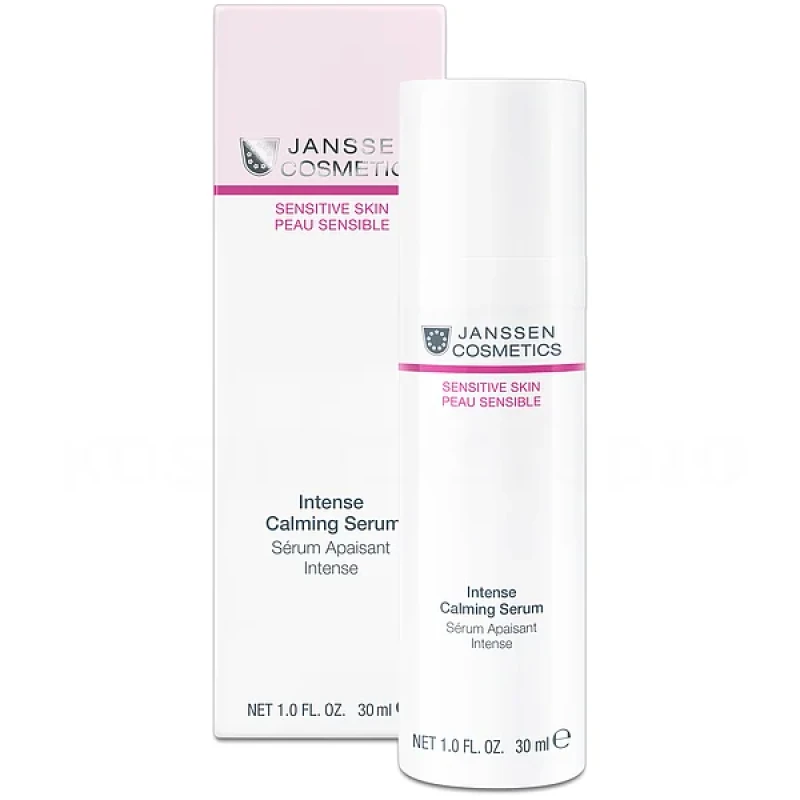 Janssen Cosmetics Intense Calming Serum | Raminantis serumas jautriai odai, 30 ml