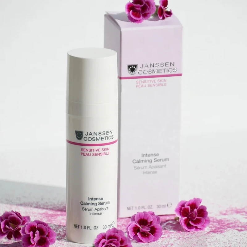 Janssen Cosmetics Intense Calming Serum | Raminantis serumas jautriai odai, 30 ml