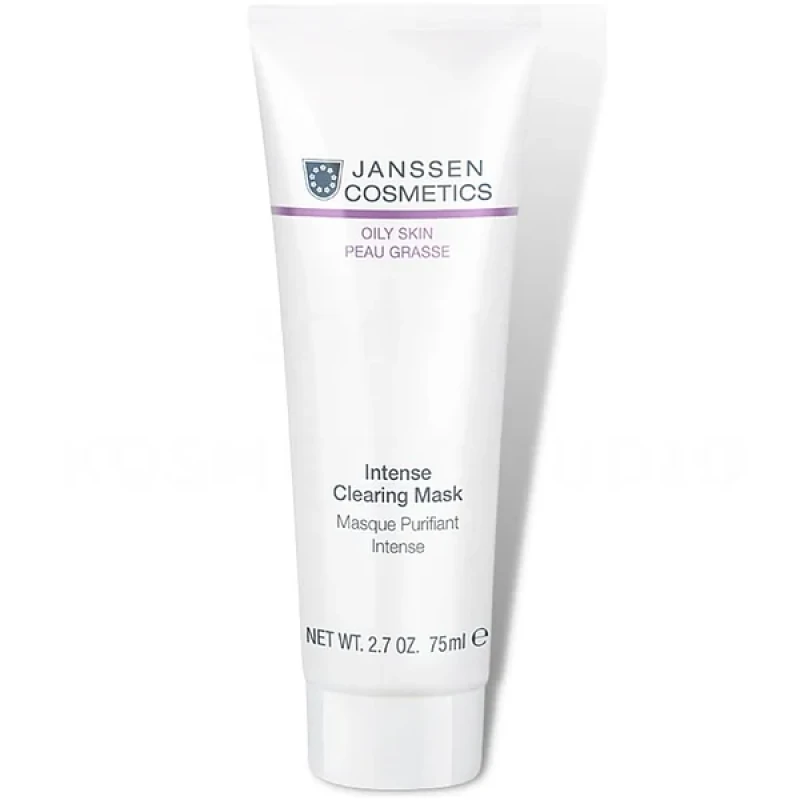 Janssen Cosmetics Intense Clearing Mask | Giliai Valanti Kaukė Probleminiai Odai, 75 ml