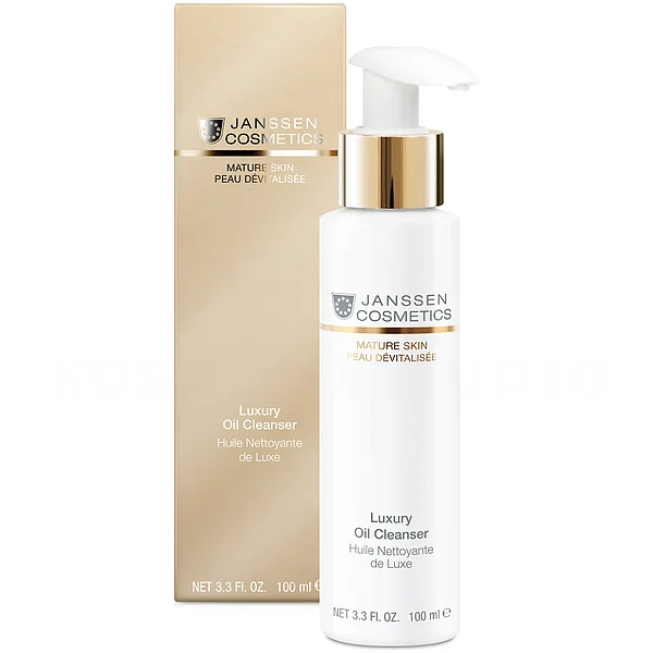 Janssen Cosmetics Luxury Oil Cleanser | Очищающее масло для лица с золотистым сиянием, 100 мл
