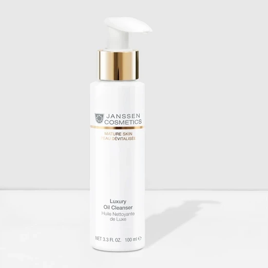 Janssen Cosmetics Luxury Oil Cleanser | Очищающее масло для лица с золотистым сиянием, 100 мл