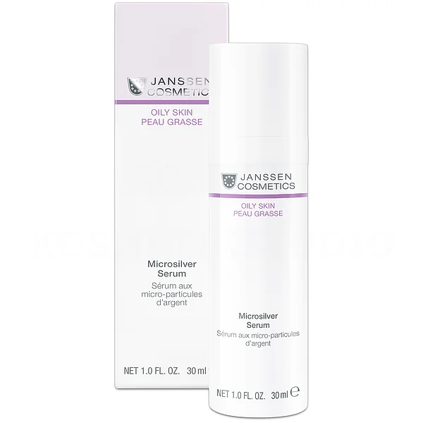 Janssen Cosmetics Microsilver Serum | Antibakterinis serumas su sidabru, 30 ml