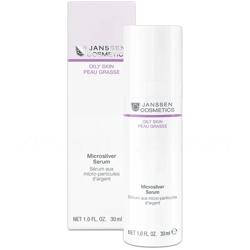 Janssen Cosmetics Microsilver Serum | Antibakterinis serumas su sidabru, 30 ml