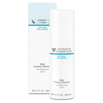 Janssen Cosmetics Mild Creamy Cleanser | Švelnus kremiškas veido valiklis, 200 ml