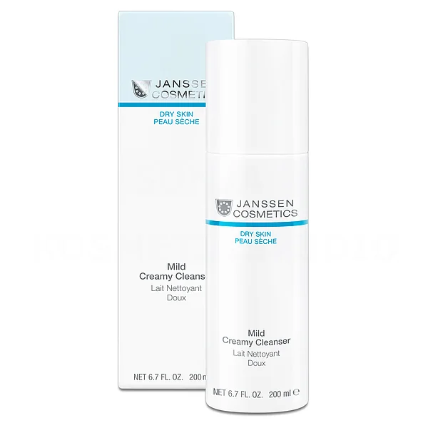 Janssen Cosmetics Mild Creamy Cleanser | Мягкое кремообразное очищающее средство для лица, 200 мл