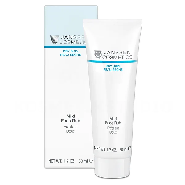 Janssen Cosmetics Mild Face Rub | Мягкий крем-скраб для лица, 50 мл