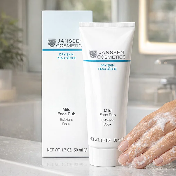 Janssen Cosmetics Mild Face Rub | Мягкий крем-скраб для лица, 50 мл