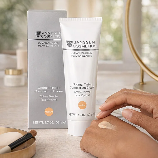 Janssen Cosmetics Optimal Tinted Complexion Cream | Tonuojantis dieninis kremas, 50 ml