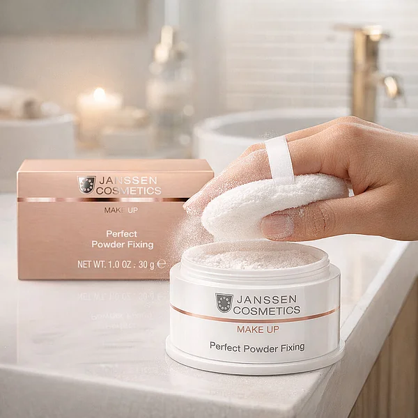 Janssen Perfect Powder Fixing | Fiksuojantis makiažo fiksatorius pudra 30 g