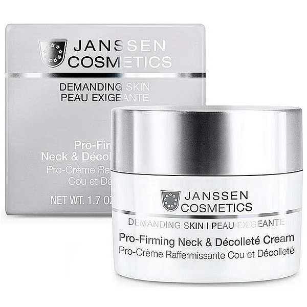 Janssen Cosmetics Pro-Firming Neck Cream | Stangrinamasis Kaklo ir Dekolte Kremas, 50 ml