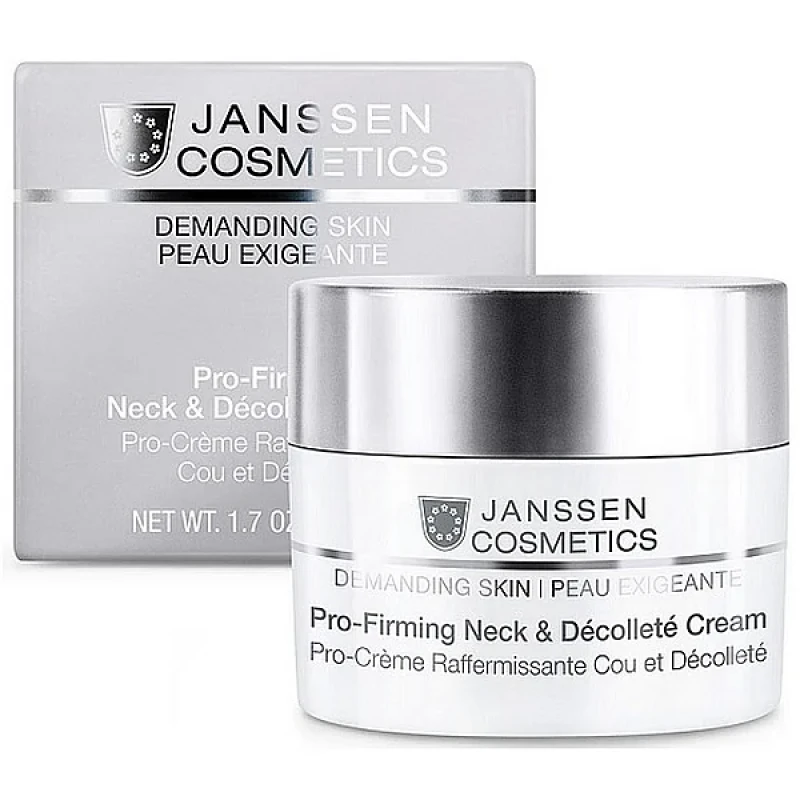 Janssen Cosmetics Pro-Firming Neck Cream | Stangrinamasis Kaklo ir Dekolte Kremas, 50 ml