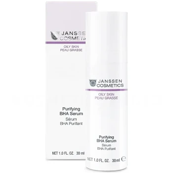 Janssen Cosmetics Purifying BHA Serum | Serumas su salicilo rūgštimi probleminei odai, 30 ml