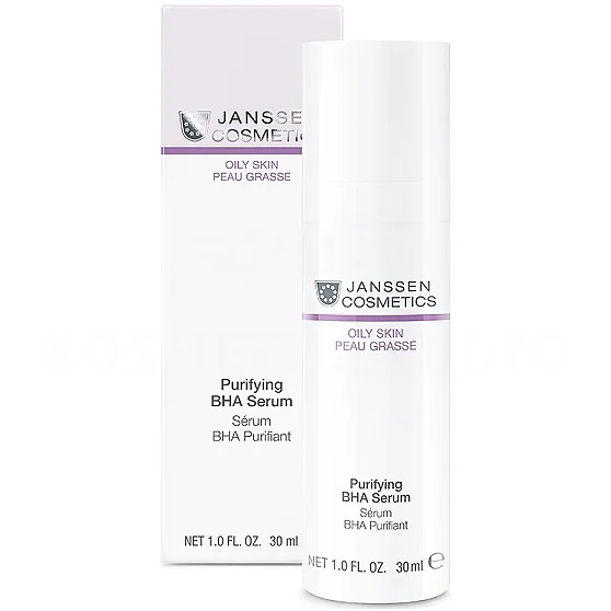 Janssen Cosmetics Purifying BHA Serum | Serumas su salicilo rūgštimi probleminei odai, 30 ml