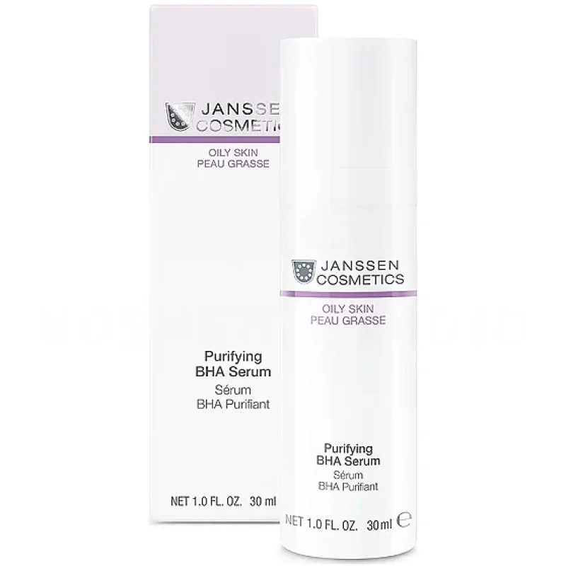 Janssen Cosmetics Purifying BHA Serum | Serumas su salicilo rūgštimi probleminei odai, 30 ml