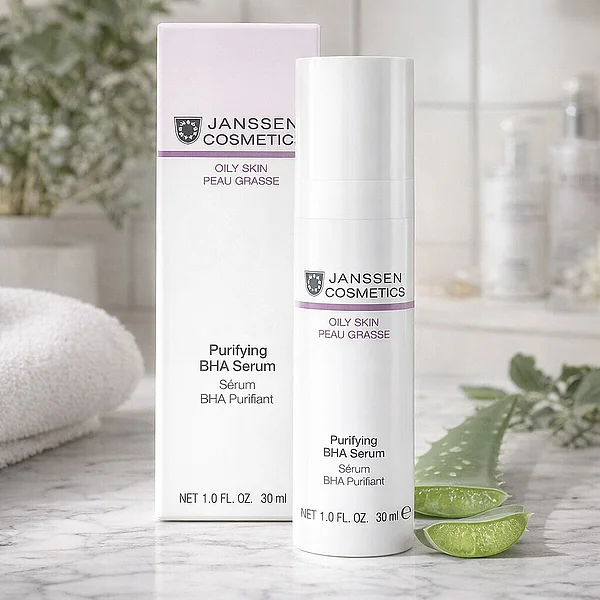 Janssen Cosmetics Purifying BHA Serum | Serumas su salicilo rūgštimi probleminei odai, 30 ml