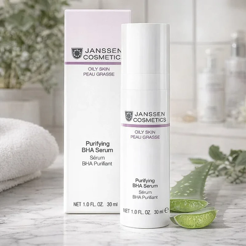 Janssen Cosmetics Purifying BHA Serum | Serumas su salicilo rūgštimi probleminei odai, 30 ml