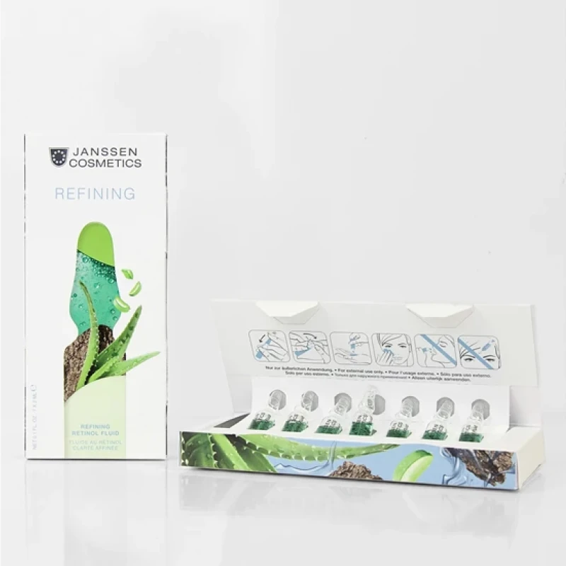 Janssen Refining Retinol Fluid | Retinolio ampulės probleminėms odos 7 x 2 ml