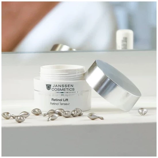 Janssen Cosmetics Retinol Lift | Retinolio kapsulės veidui, 50 vnt.