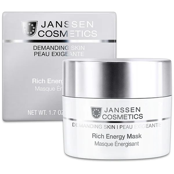 Janssen Cosmetics Rich Energy Mask | Intensyviai Atkuriamoji Veido Kaukė, 50 ml