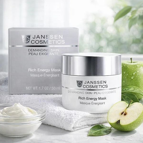 Janssen Cosmetics Rich Energy Mask | Intensyviai Atkuriamoji Veido Kaukė, 50 ml