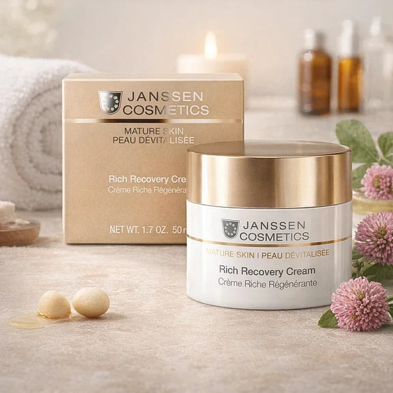 Janssen Cosmetics Rich Recovery Cream | Maitinamasis anti-age kremas, 50 ml