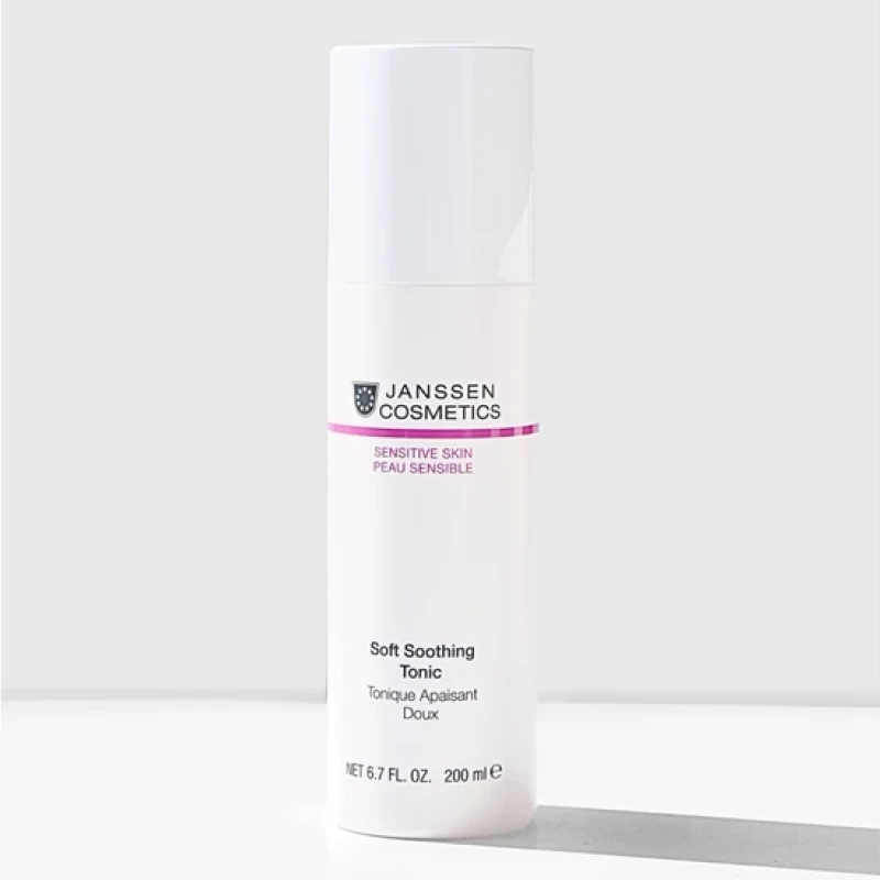 Janssen Cosmetics Soft Soothing Tonic | Raminamasis tonikas jautriai odai, 200 ml