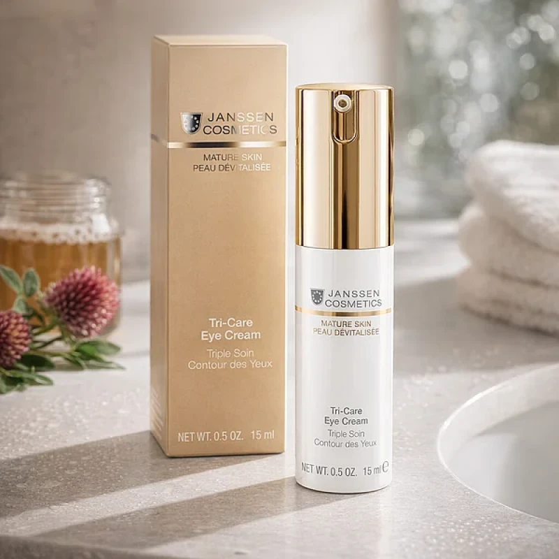 Janssen Cosmetics Tri-Care Eye Cream | Восстанавливающий крем для век, 15 мл