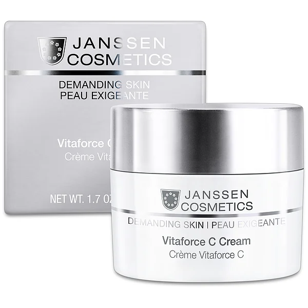 Janssen Cosmetics Vitaforce C Cream | Antioksidacinis veido kremas su vitaminu C, 50 ml