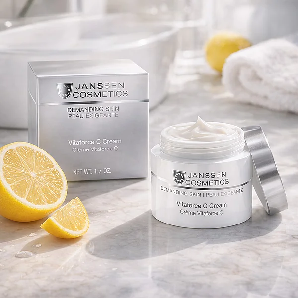Janssen Cosmetics Vitaforce C Cream | Antioksidacinis veido kremas su vitaminu C, 50 ml