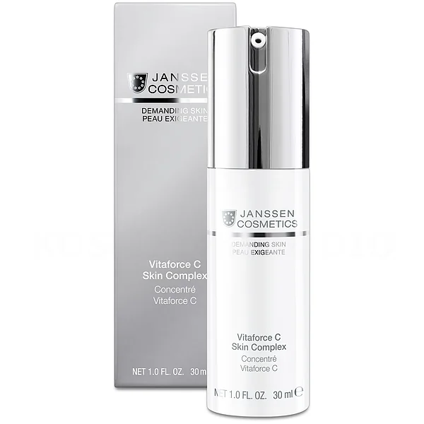 Janssen Cosmetics Vitaforce C Skin Complex | C vitamino serumas veidui, 30 ml