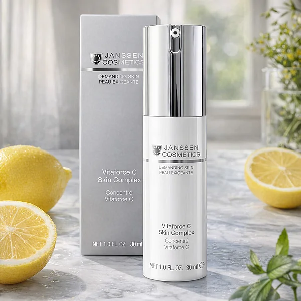 Janssen Cosmetics Vitaforce C Skin Complex | C vitamino serumas veidui, 30 ml
