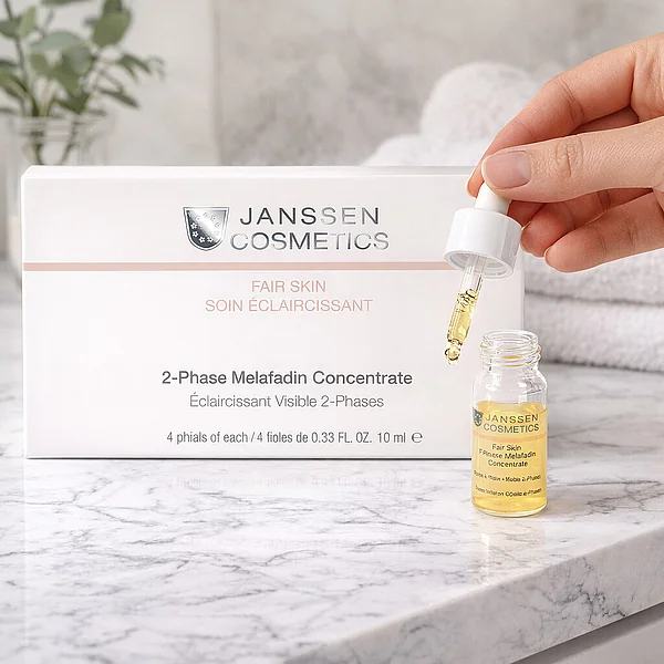 Janssen 2 Phase Melafadin Concentrate | Intensyvus koncentratas pigmentacijai 4 x 10 ml