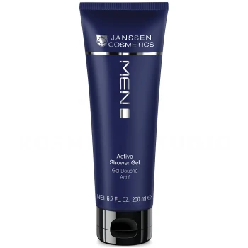Janssen Cosmetics Active Shower Gel | Освежающий гель для душа для мужчин, 200 мл