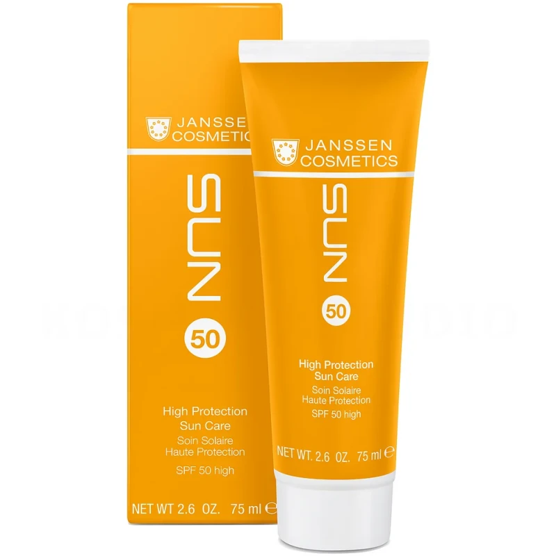 Janssen Cosmetics High Protection Sun Care SPF 50 | Anti-age Saulės Kremas SPF50, 75 ml