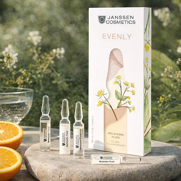 Janssen Melafadin Fluid | Šviesinamosios ampulės pigmentacijai 7 x 2 ml