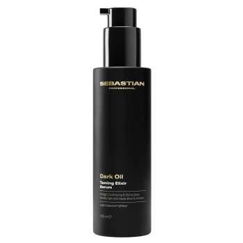 Sebastian Professional Dark Oil Taming Elixir Serum | Sulyginantis serumas prieš pūtimą ir karščio apsauga 140 ml