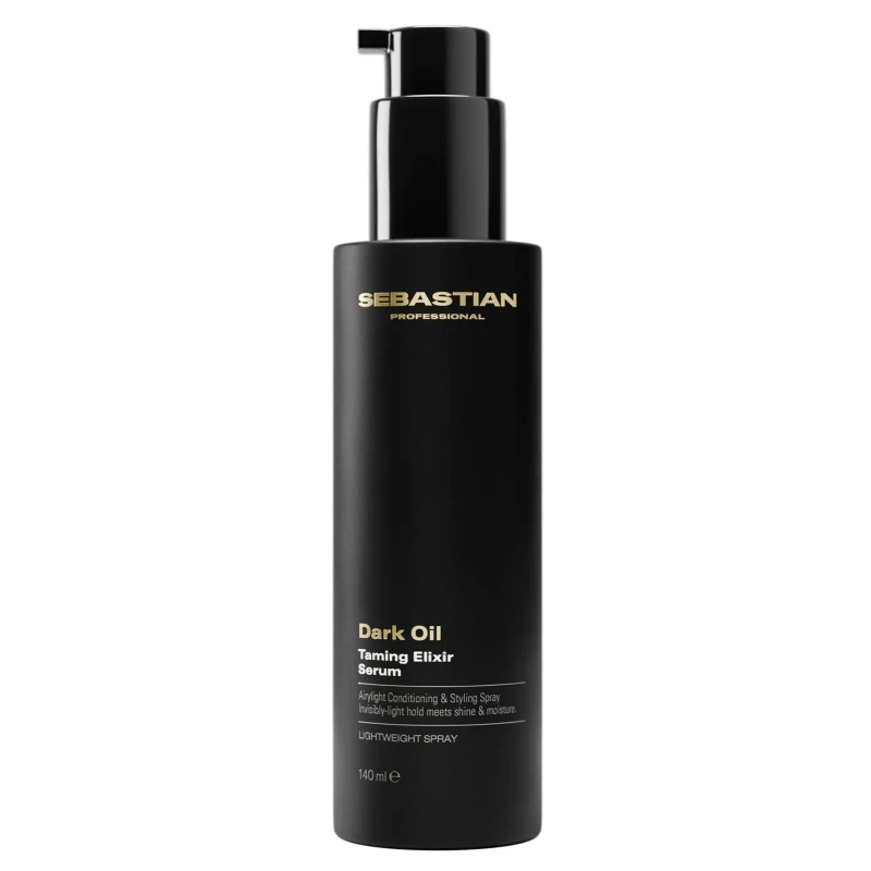 Sebastian Professional Dark Oil Taming Elixir Serum | Sulyginantis serumas prieš pūtimą ir karščio apsauga 140 ml
