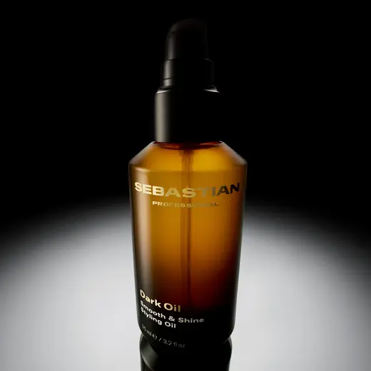 Sebastian Professional Dark Oil Smooth and Shine Styling Oil | Lengvos kondicionuojančios plaukų aliejus lyginimui ir spindesiui 30 ml