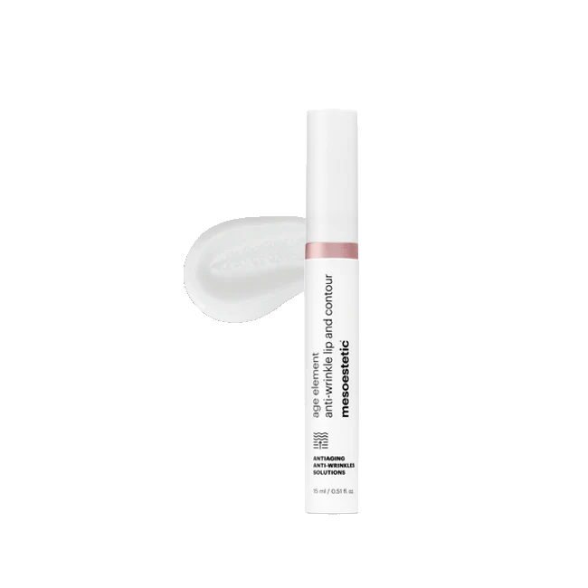 Mesoestetic age element® anti-wrinkle lip and contour | Apimtį didinantis raukšlių prevencijos kremas lūpoms ir lūpų kontūrui 15 ml