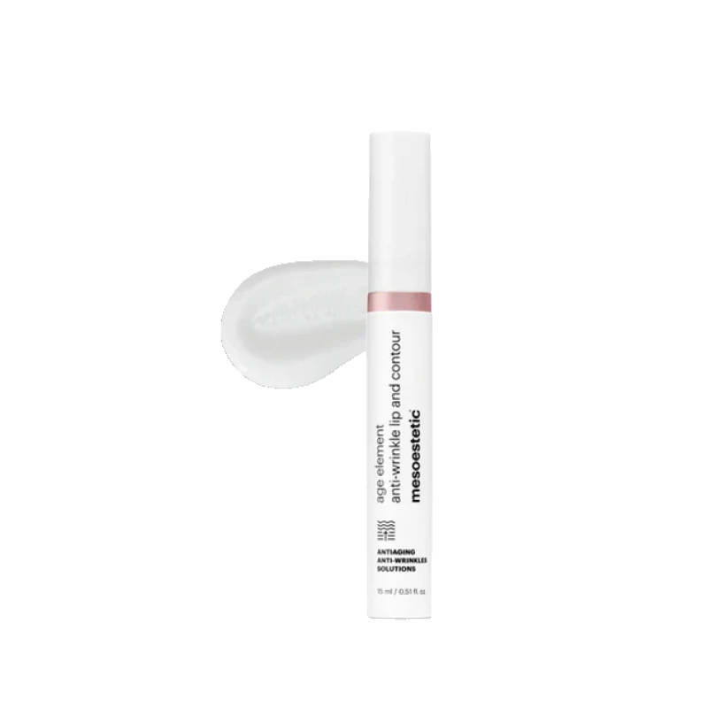 Mesoestetic age element® anti-wrinkle lip and contour | Apimtį didinantis raukšlių prevencijos kremas lūpoms ir lūpų kontūrui 15 ml