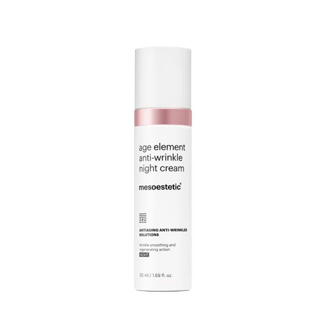 Mesoestetic age element® anti-wrinkle night cream | Intensyviai atstatomas naktinis priešrauplių kremas 50 ml