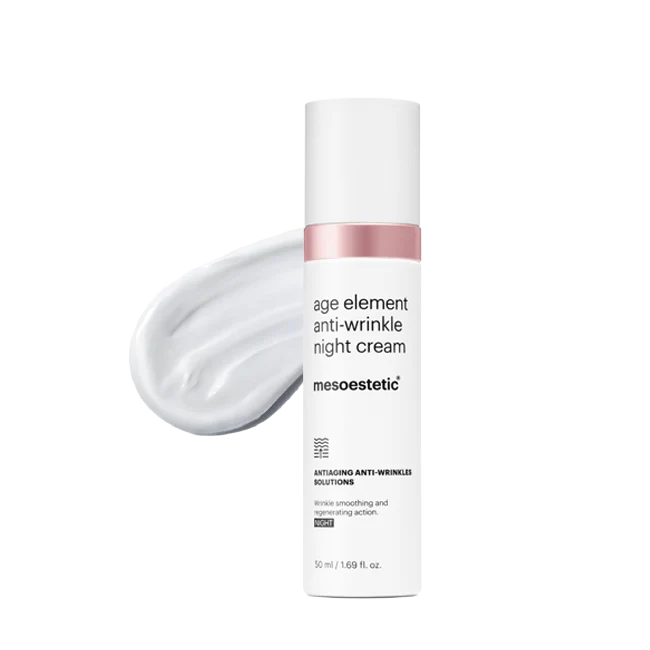 Mesoestetic age element® anti-wrinkle night cream | Intensyviai atstatomas naktinis priešrauplių kremas 50 ml