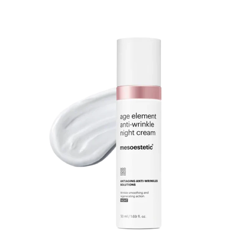 Mesoestetic age element® anti-wrinkle night cream | Intensyviai atstatomas naktinis priešrauplių kremas 50 ml