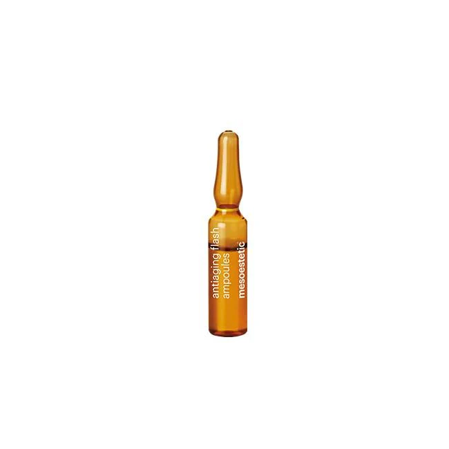 Mesoestetic antiaging flash ampoules | Priešosenėjimo ampulės su akimirksniu liftingu 10 × 2 ml