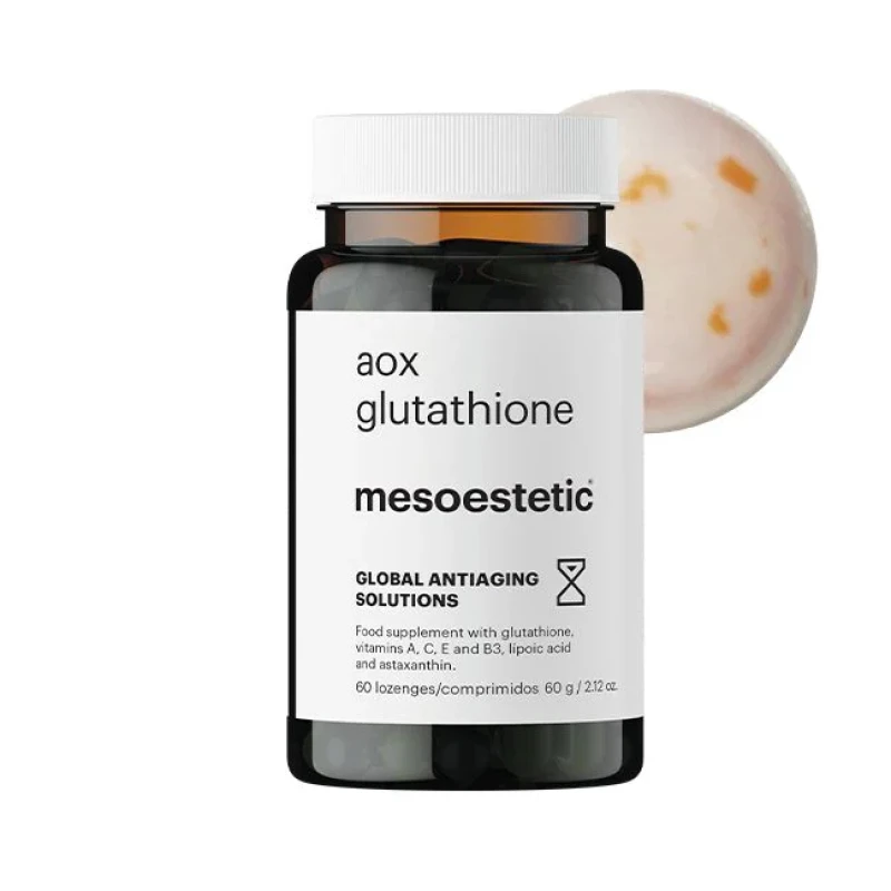 Mesoestetic aox glutathione | Maisto papildas su glutatonu ir antioksidantais 60 tablečių